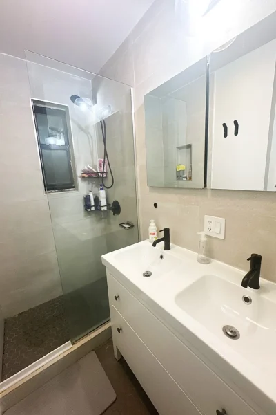 Bathroom renovation in Astoria